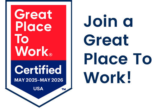 Join a certified great place to work